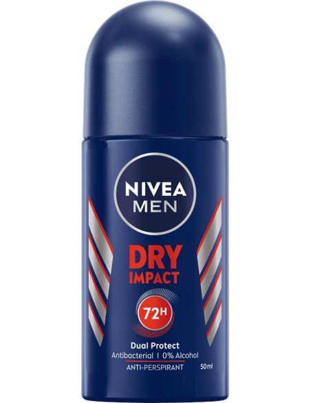 NIVEA MEN Antyperspirant w kulce DRY IMPACT, 50 ml