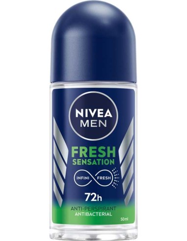 NIVEA MEN Antyperspirant w kulce FRESH SENSATION, 50 ml