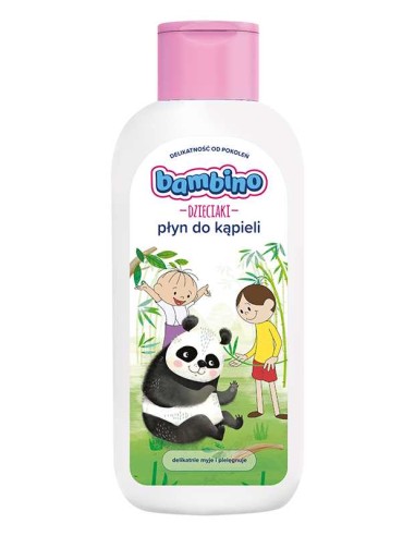 BAMBINO Płyn do kąpieli dla dzieci PANDA, 400 ml