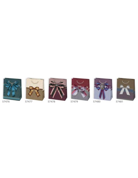 POL-MAK Torba ozdobna na prezent MIX T4B 19x23x10,5, 1 szt 