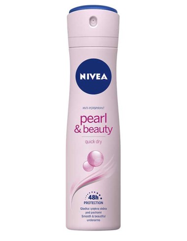 NIVEA Antyperspirant damski w sprayu PEARL & BEAUTY, 150 ml