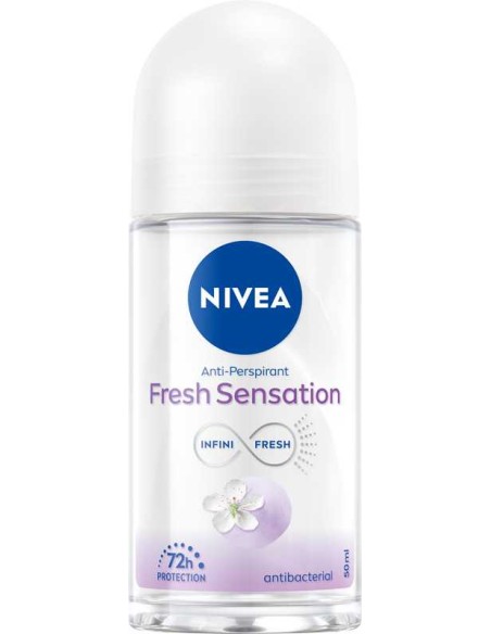 NIVEA Antyperspirant damski w kulce FRESH SENSATION, 50 ml