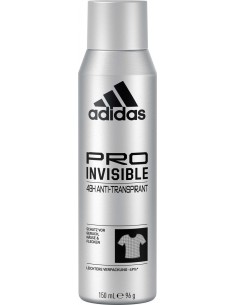 ADIDAS MEN Antyperspirant męski PRO INVISIBLE, 150 ml