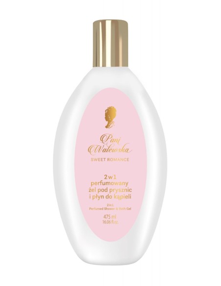 PANI WALEWSKA Żel pod prysznic i płyn do kąpieli 2w1 SWEET ROMANCE, 475 ml 