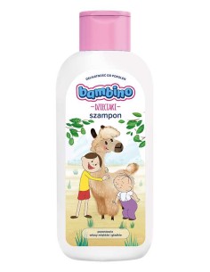 BAMBINO DZIECIAKI Szampon do włosów dla dzieci BOLEK i LOLEK LAMA, 400 ml 