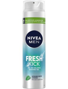 NIVEA MEN Żel do golenia FRESH KICK, 200 ml 