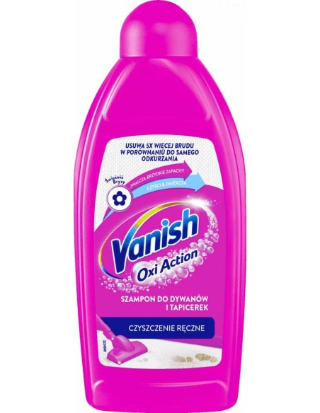 VANISH OXY ACTION Szampon do dywanów i tapicerek, 500 ml