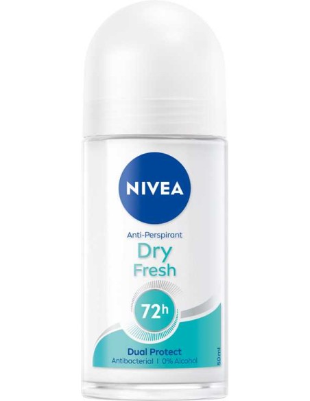 NIVEA Antyperspirant damski w kulce DRY FRESH, 50 ml