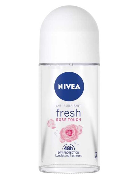 NIVEA Antyperspirant damski w kulce FRESH ROSE TOUCH, 50 ml