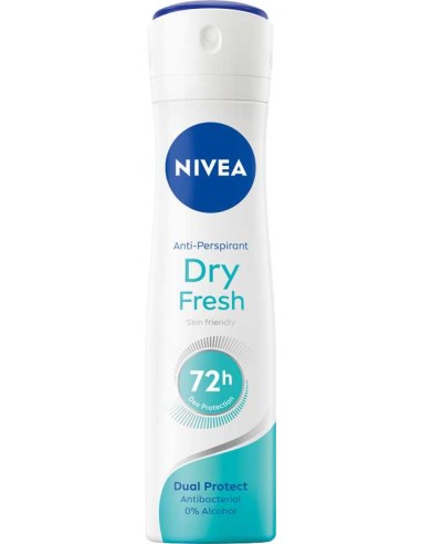 NIVEA Antyperspirant damski w sprayu DRY FRESH, 150 ml