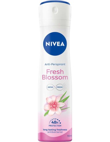 NIVEA Antyperspirant damski w sprayu FRESH BLOSSOM, 150 ml