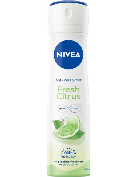 NIVEA Antyperspirant damski w sprayu FRESH CITRUS, 150 ml