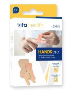 VITA HEALTH BY ZARYS HANDS PRO Zestaw plastrów DO DŁONI, 12 szt