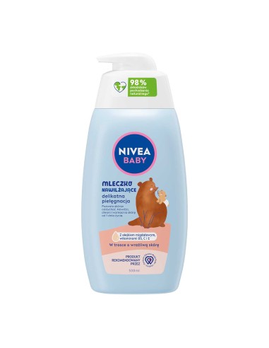 NIVEA BABY Mleczko do ciała dla dzieci  NAWILŻAJĄCE, 500 ml 