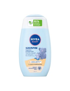 NIVEA BABY Szampon do włosów dla dzieci ŁAGODNA PIELĘGNACJA, 200 ml