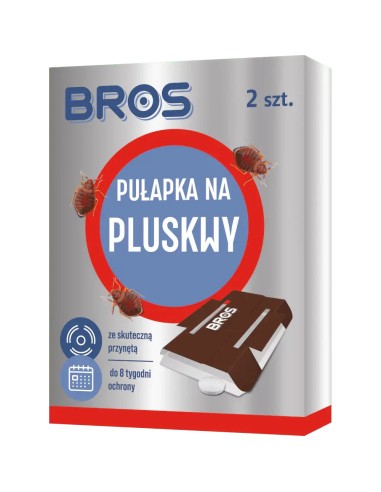 BROS Pułapka na pluskwy LEPOWA, 2 szt