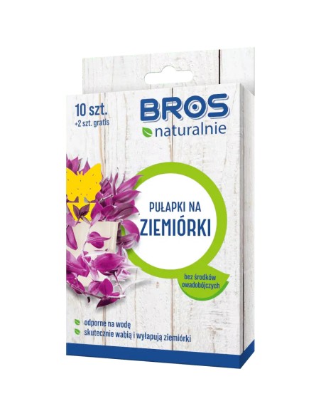 BROS NATURALNIE Pułapki na ziemiórki, 10 szt