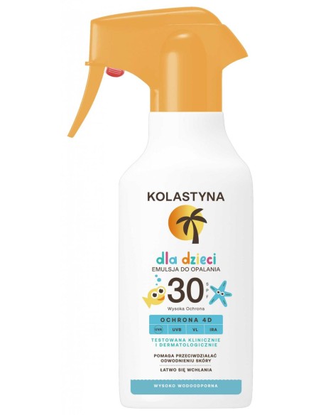 KOLASTYNA SUN Emulsja do opalania DLA DZIECI SPF 30, 200 ml