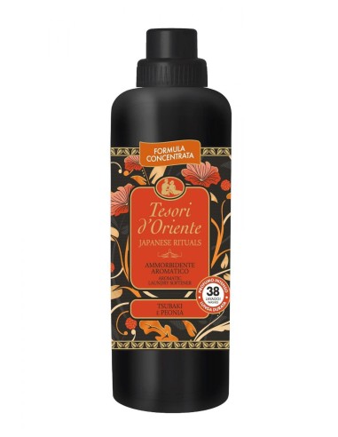TESORI D'ORIENTE Koncentrat do płukania tkanin JAPANESE RITUALS 38 płukań, 760 ml