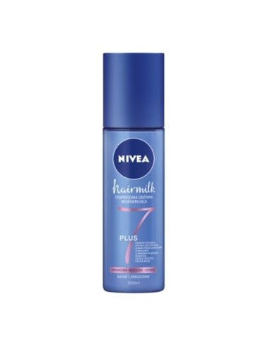 NIVEA Hairmilk Ekspresowa odżywka regenerująca do włosów o cienkiej strukturze 200 ml