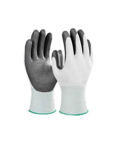 Rękawice robocze NITRYLOWE POWLEKANE typ RTENI rozmiar L, 1 para