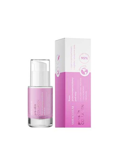 MIRACULUM COLLAGEN PRO-SKIN Krem pod oczy PRZECIWZMARSZCZKOWY, 15 ml