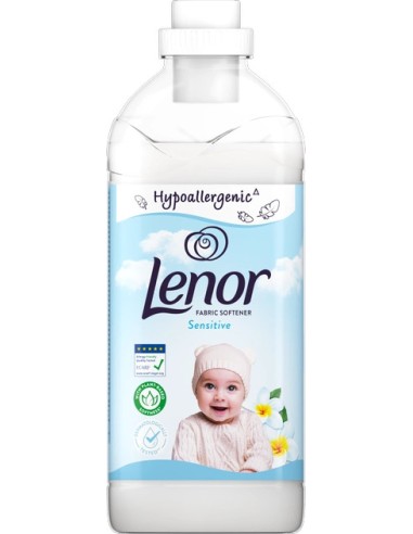 LENOR Koncentrat do płukania tkanin SENSITIVE, 1,6 l