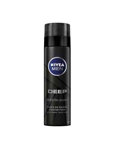 NIVEA MEN Deep Pianka do golenia, 200 ml