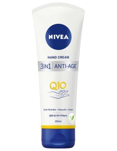 NIVEA Q10 ANTI-AGE Krem do rąk 3w1 PRZECIWZMARSZCZKOWY, 100 ml