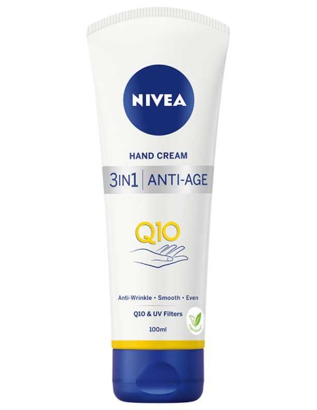 NIVEA Q10 ANTI-AGE Krem do rąk 3w1 PRZECIWZMARSZCZKOWY, 100 ml