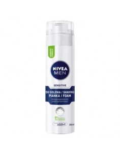 NIVEA MEN Sensitive Łagodna pianka do golenia, 200 ml