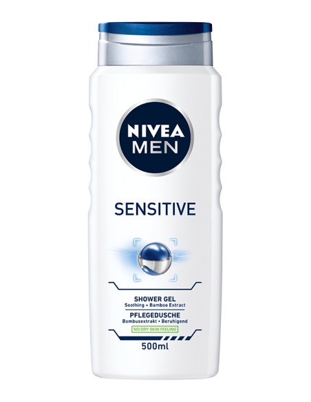 NIVEA MEN Żel pod prysznic SENSITIVE, 500 ml