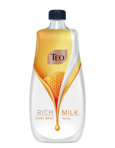 TEO RICH MILK Mydło w płynie HONEY, 800 ml zapas