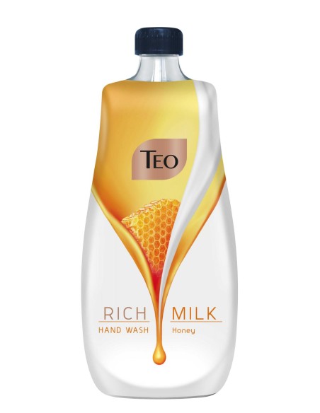 TEO RICH MILK Mydło w płynie HONEY, 800 ml zapas