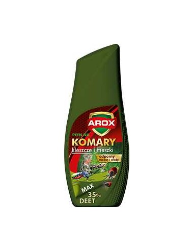 AROX Płyn na komary kleszcze i meszki MAX 35% DEET, 50 ml