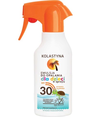 KOLASTYNA SUN Emulsja do opalania DLA DZIECI SPF 30, 200 ml