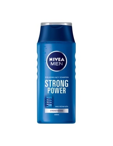 NIVEA Strong Powder Szampon do włosów słabych i pozbawionych gęstości 400 ml
