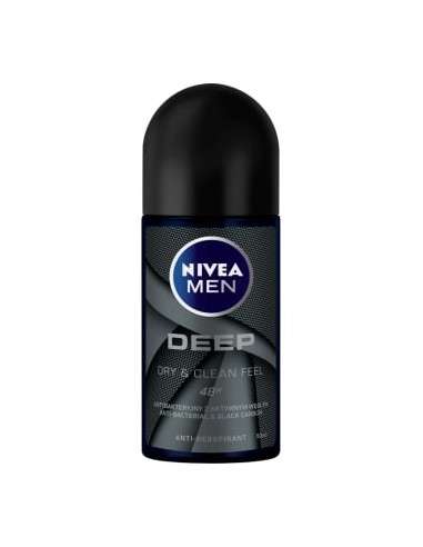 NIVEA MEN Deep Antyperspirant w kulce, 50 ml