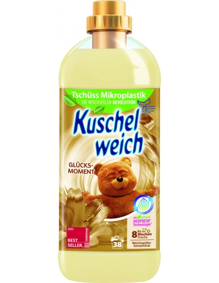 KUSCHELWEICH Płyn do płukania GLÜCKSMOMENT 38 płukań, 1 l