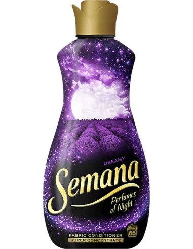 SEMANA PERFUMES OF NIGHT Płyn do płukania tkanin DREAMY 66 płukań, 1,65 l