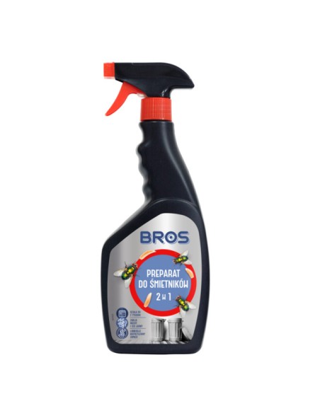 BROS Preparat do śmietników 2w1 NEUTRALIZATOR ZAPACHÓW, 500 ml