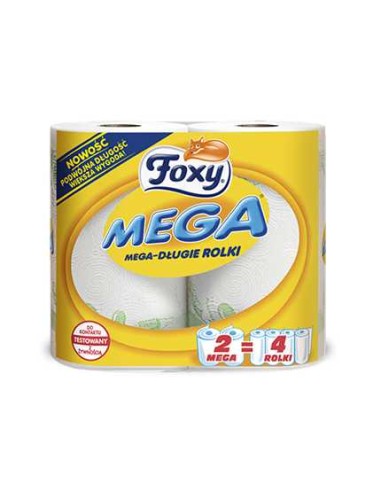 FOXY Ręcznik papierowy MEGA, 1 worek