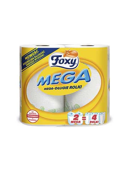 FOXY Ręcznik papierowy MEGA, 1 worek
