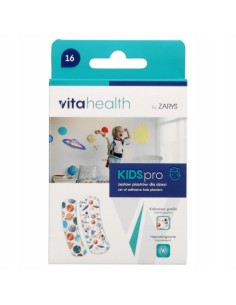 VITA HEALTH BY ZARYS KIDS PRO BOYS Zestaw plastrów dziecięcych dla chłopca, 16 szt