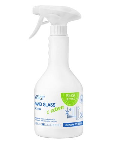 VOIGT VC 176O NANO GLASS Środek do mycia szyb i luster Z OCTEM, 600 ml