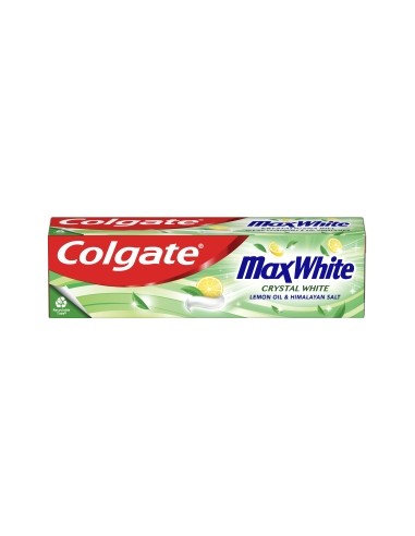 COLGAGTE MAX WHITE Pasta do zębów LEMON OIL & HIMALAYAN SALT, 75 ml