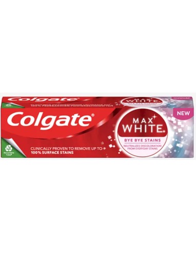 COLGATE MAX WHITE ONE Pasta do zębów BYE BYE STAINS, 75 ml