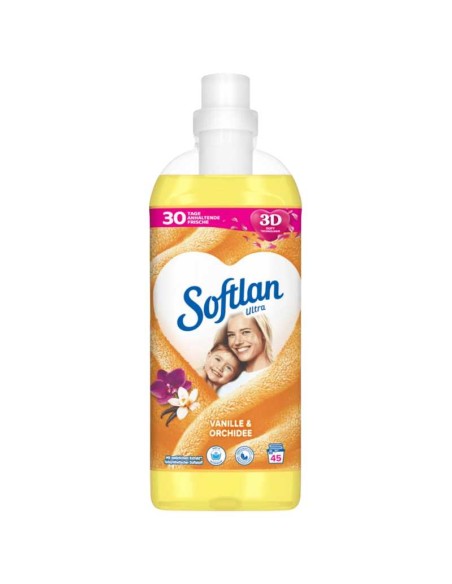 SOFTLAN ULTRA Płyn do płukania WANILIA & ORCHIDEA 45 płukań, 1 l