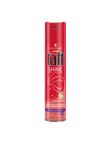 TAFT SHINE Ultra Strong Lakier do włosów, 250 ml