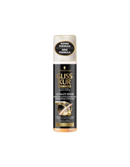 GLISS KUR Ultimate Repair Ekspresowa odżywka do włosów, 200 ml